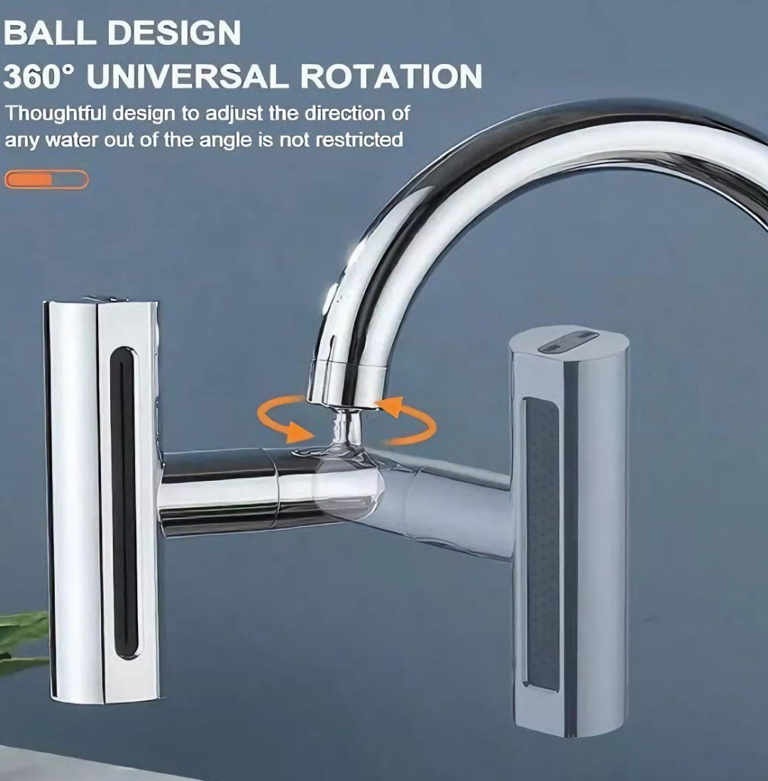 Grifo 360° Ahorra Agua Dual Presión
