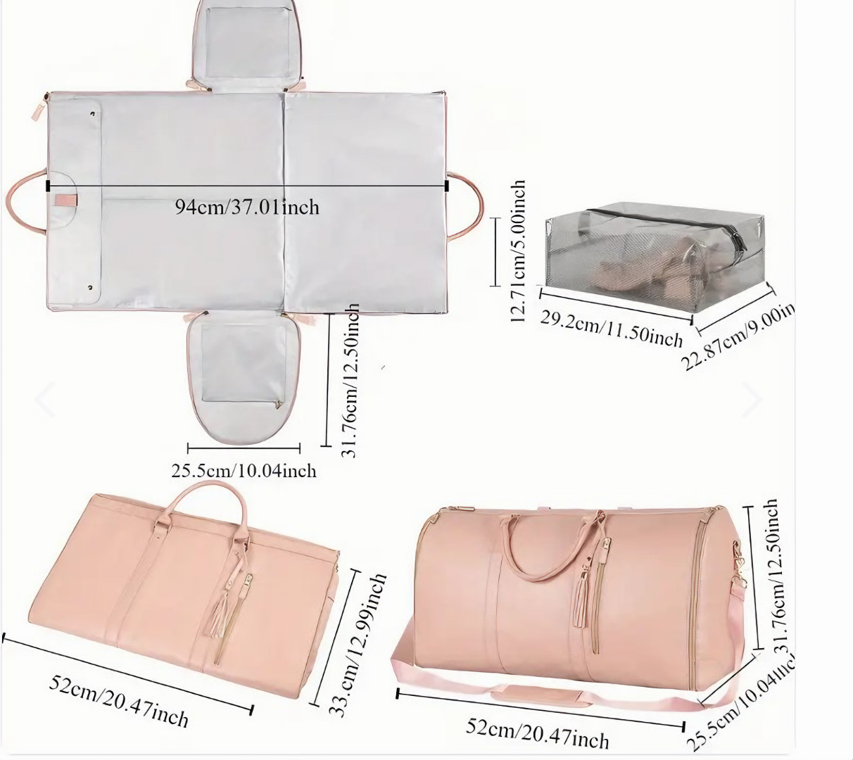 Maleta de Viaje Plegable