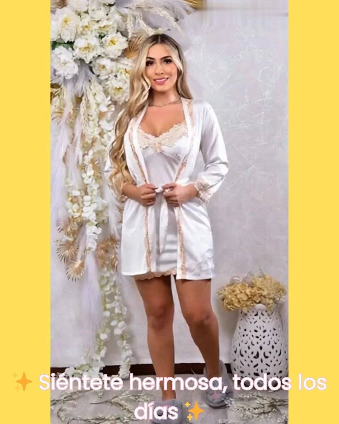 🔹 "Descubre pijamas que te hacen sentir increíble 💖"