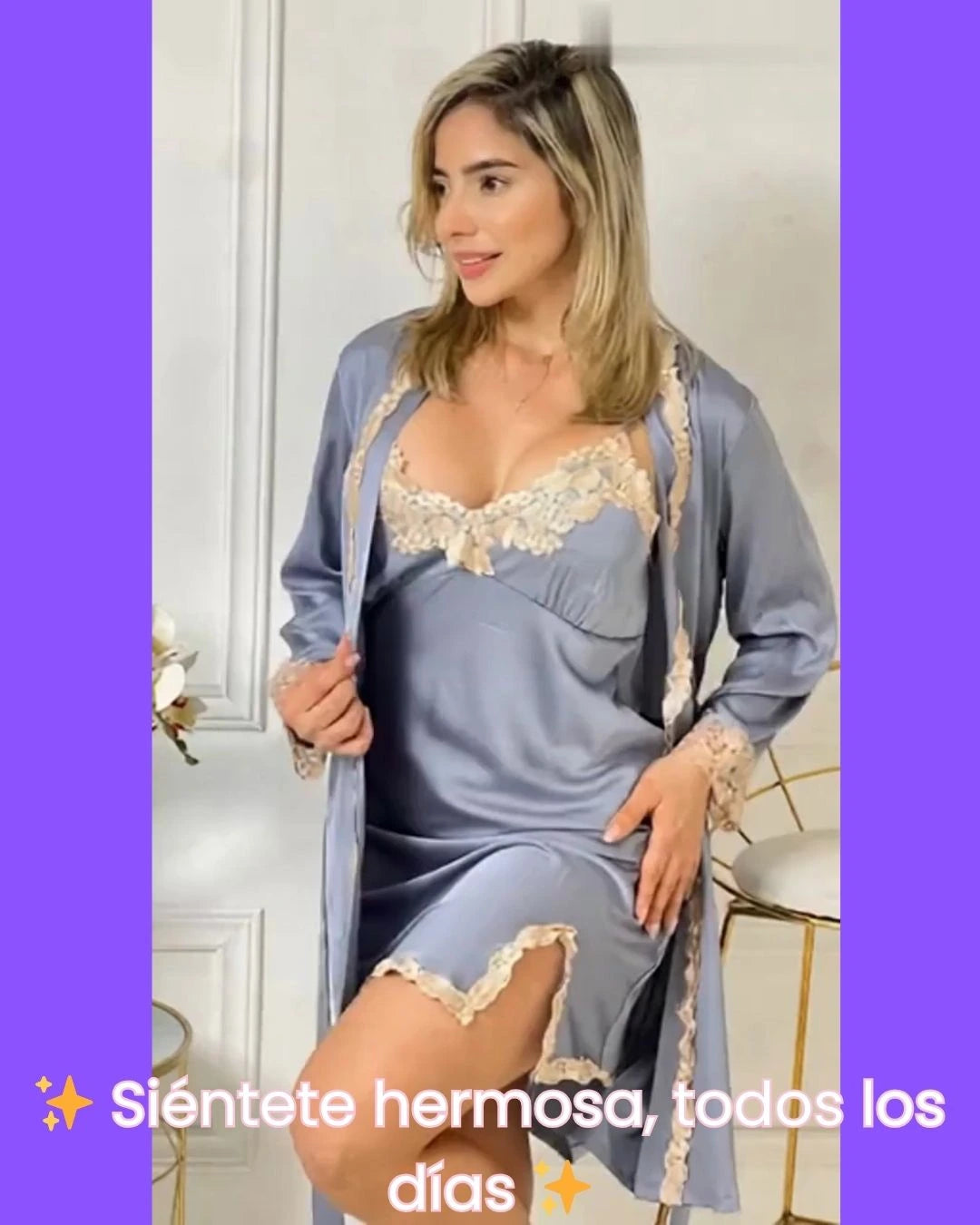 🔹 "Descubre pijamas que te hacen sentir increíble 💖"