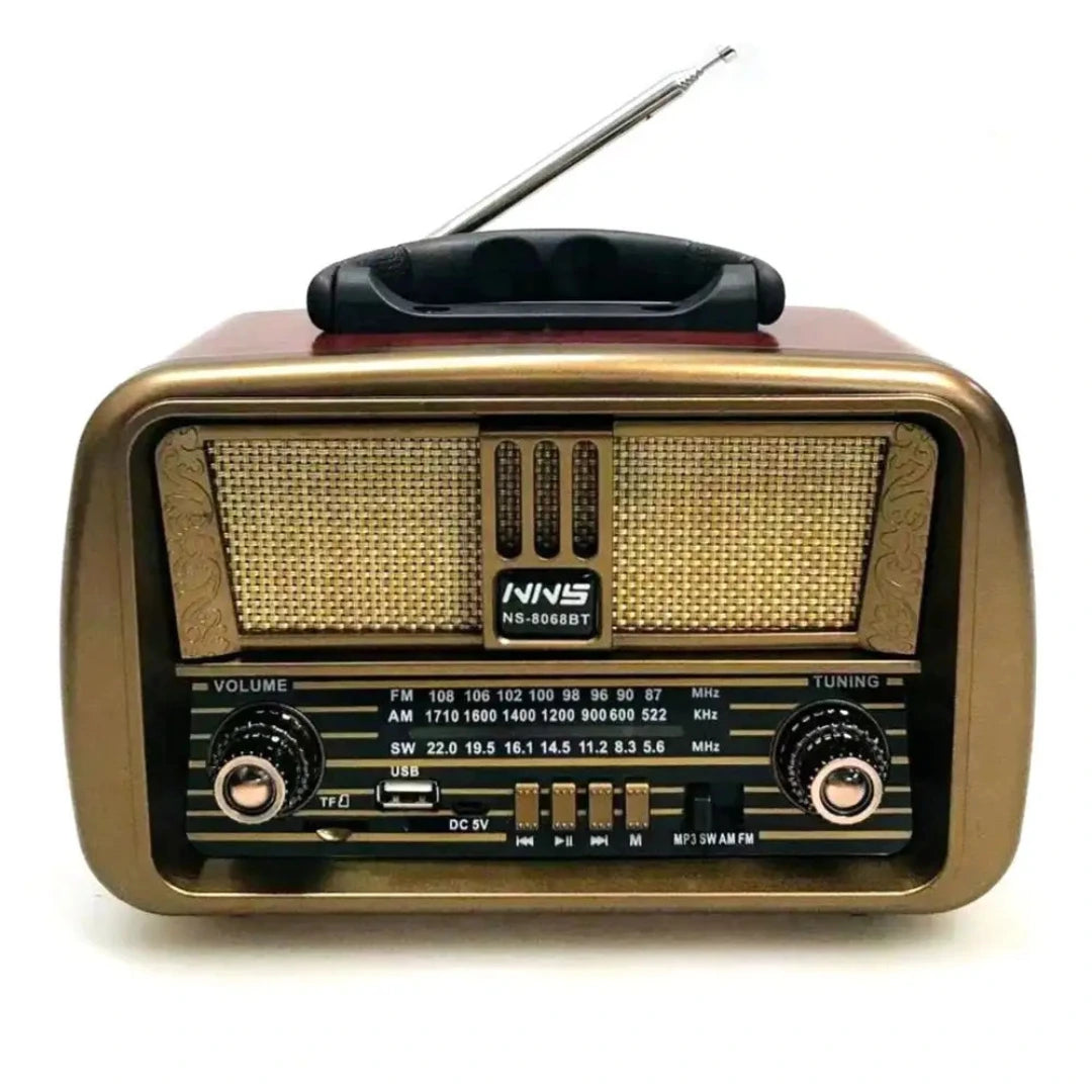 👩🧔"NUEVO - Radio Vintage Recargable – El regalo perfecto para papá o para revivir tu infancia"🎶
